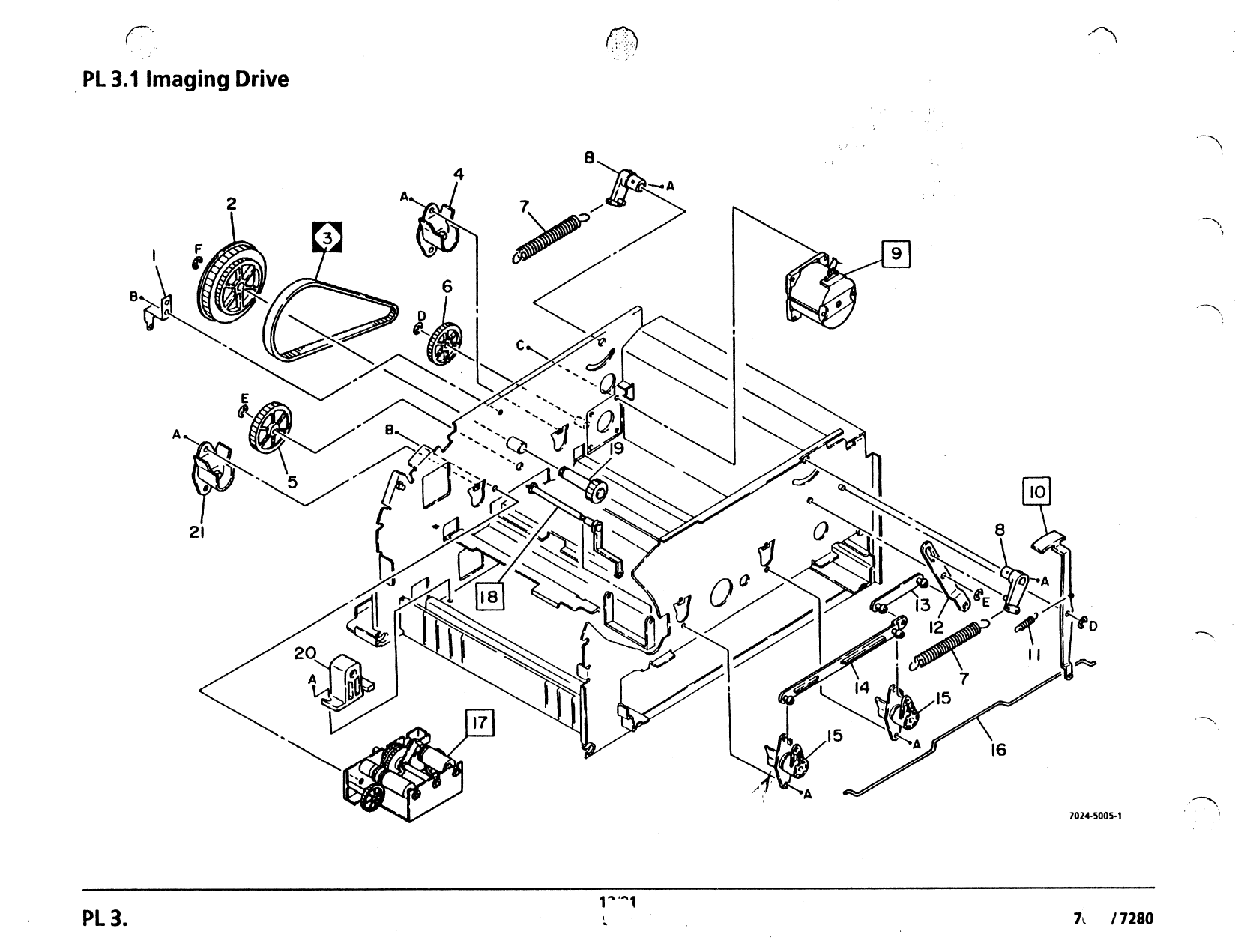 Xerox Printer 7024 7280 Fax Parts List and Service Manual-5